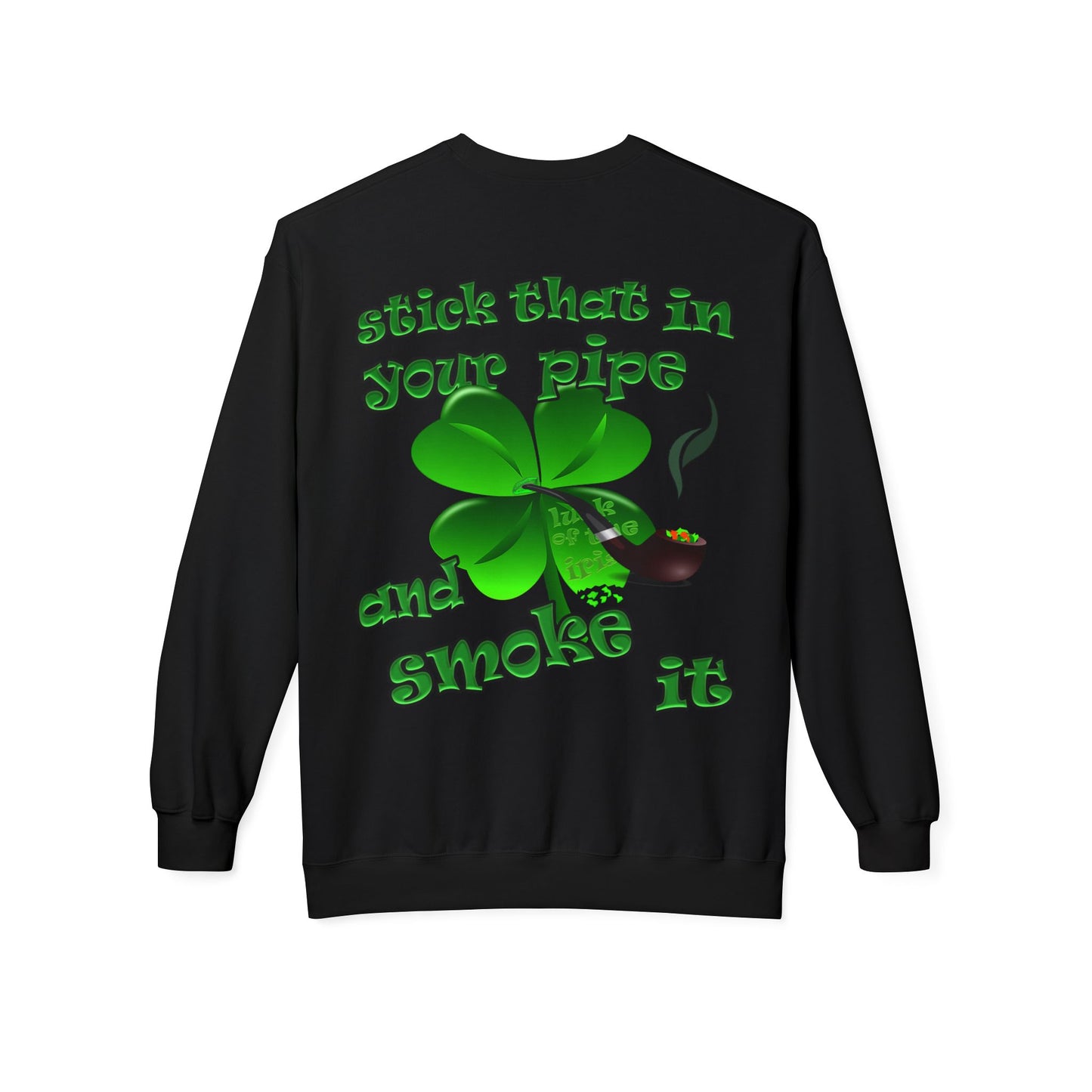 celtics logo - Unisex Midweight Softstyle Fleece Crewneck Sweatshirt