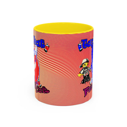 tag that - Accent Mug (yellow-orange wave)