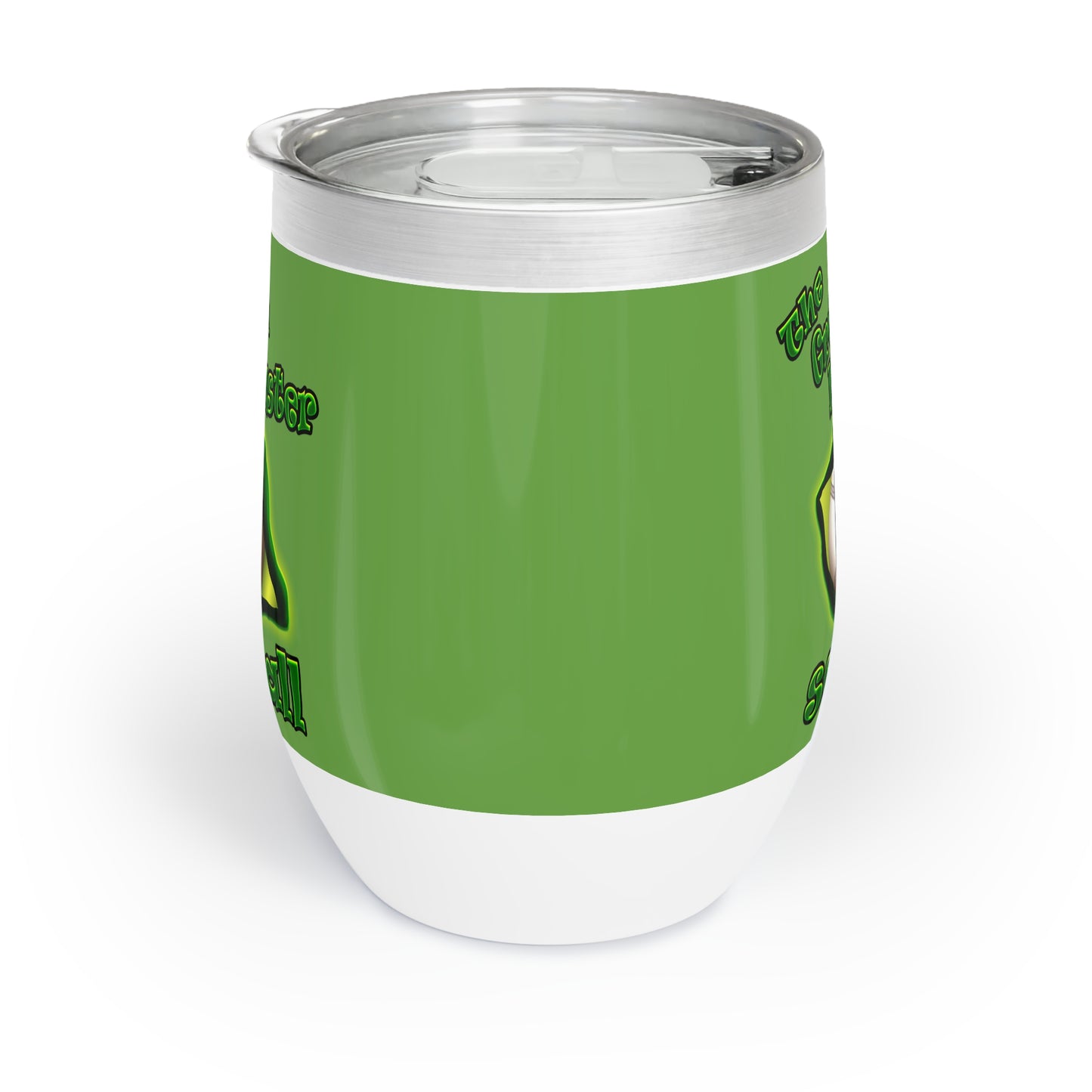 green monster - Chill Wine Tumbler (green)