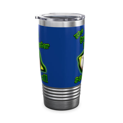 green monster - Ringneck Tumbler, 20oz (dark blue)