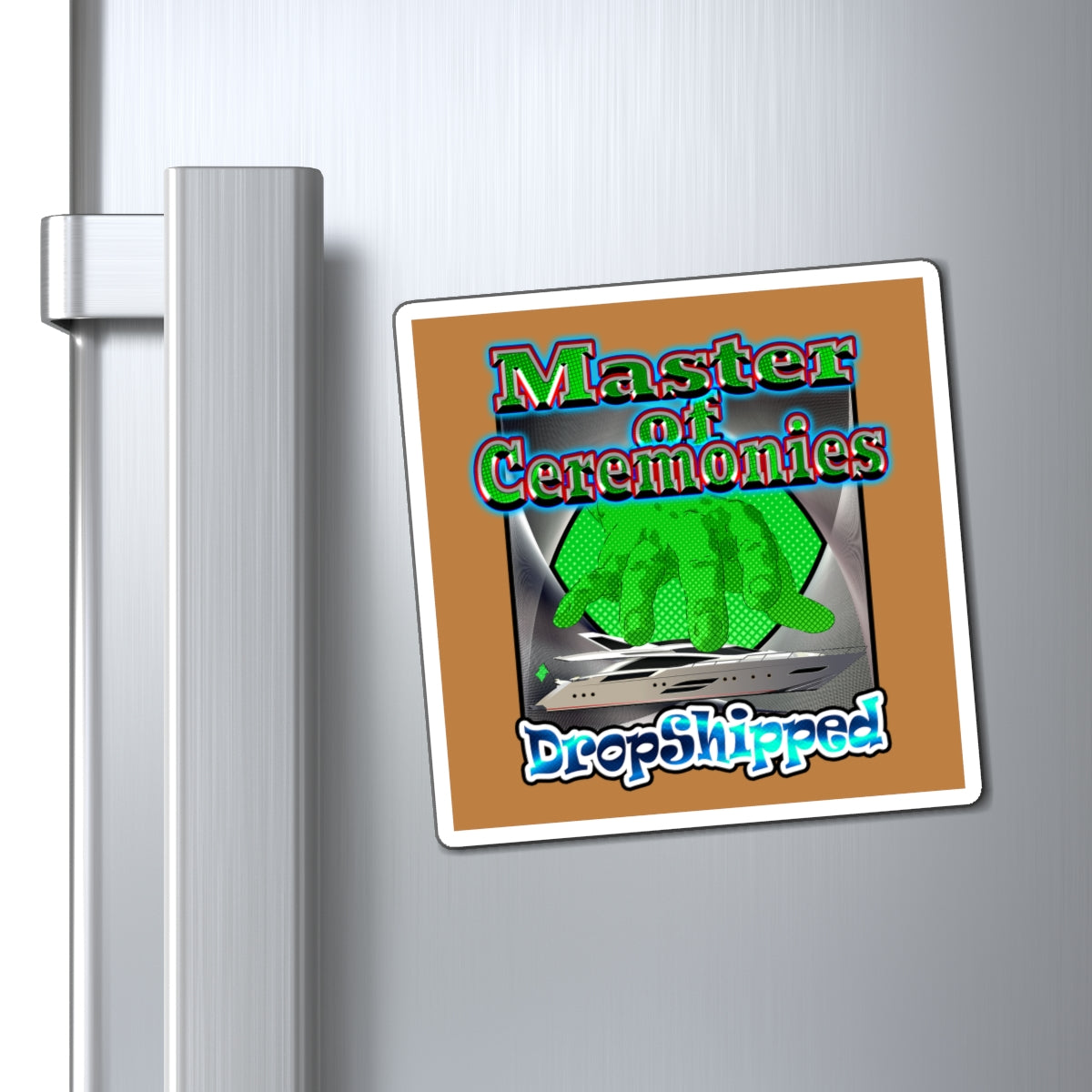 logo - Magnets - (light brown)