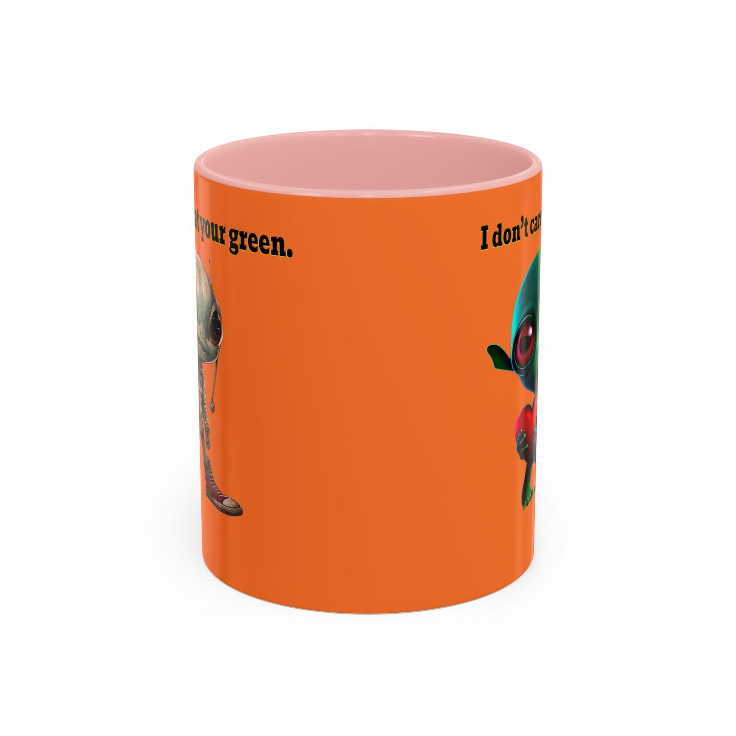 I don't care that your grey - Accent Mug (crusta)