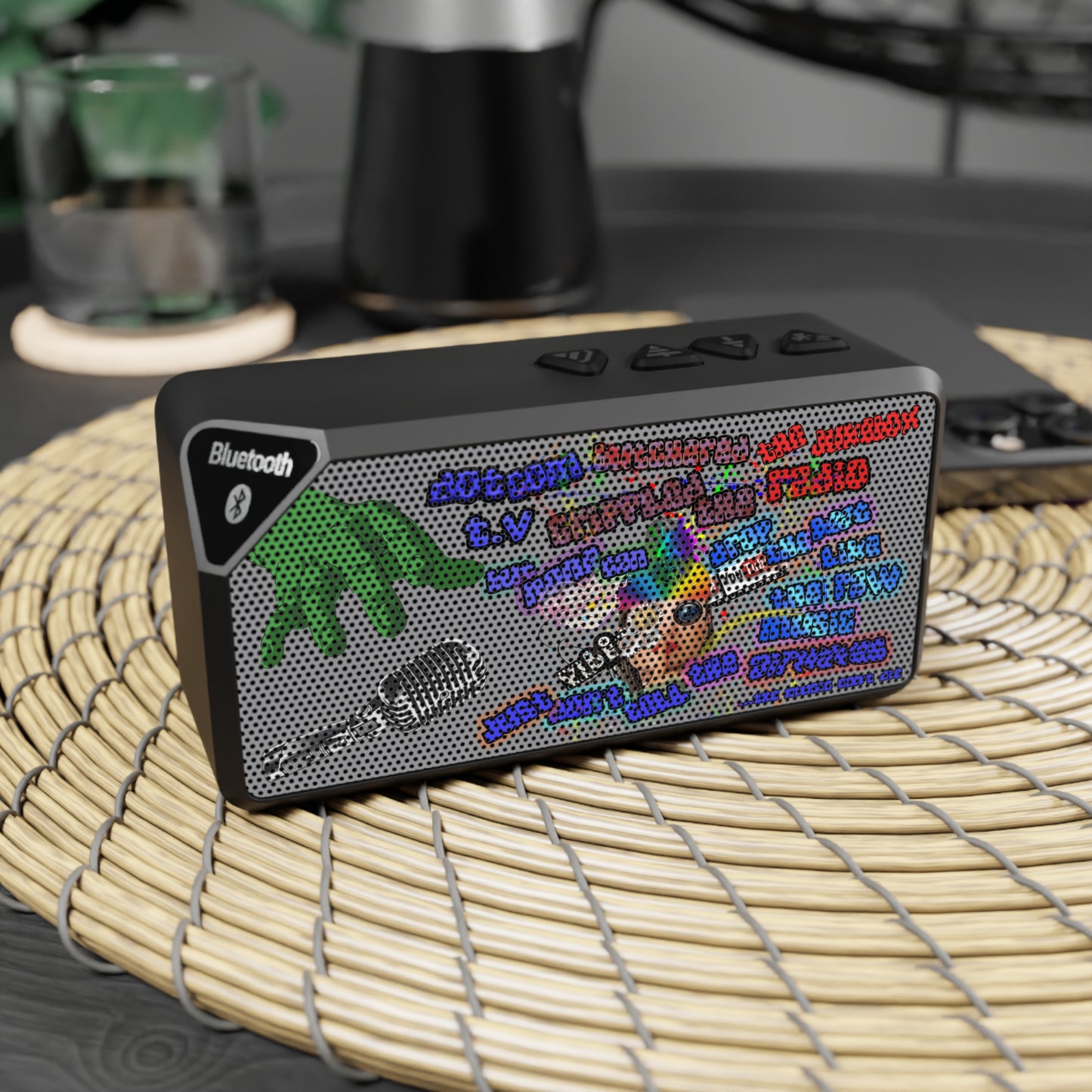 drop the beat - Jabba Bluetooth Speaker (grey)