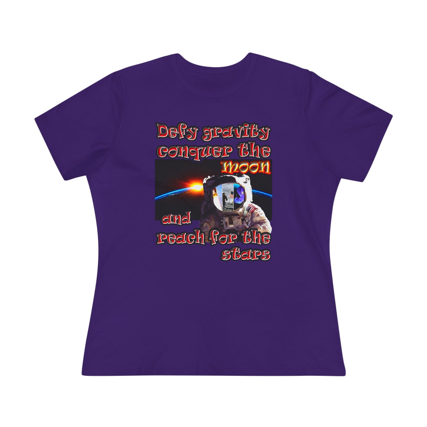 defy conquer reach - Women's Premium Tee