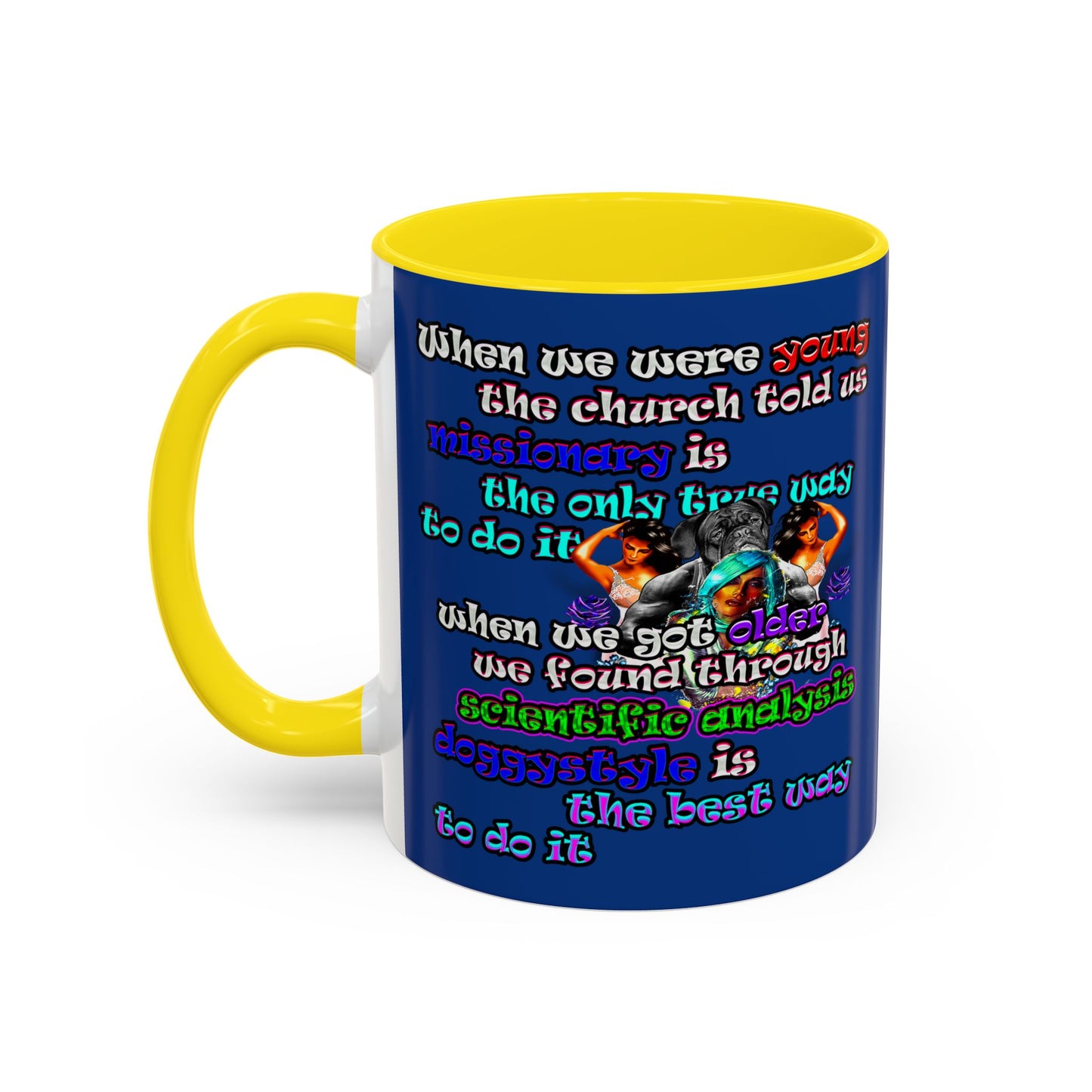 doggystyle - Accent Mug (dark blue)
