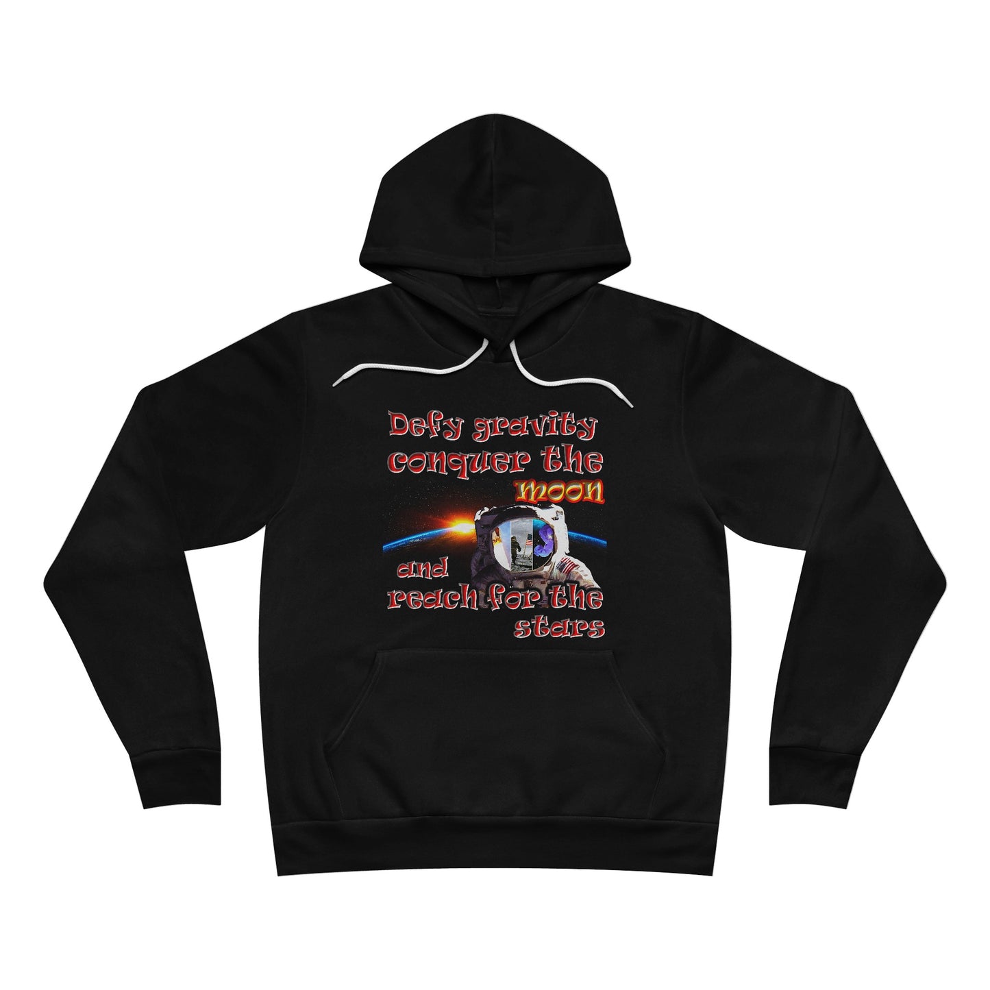 defy conquer reach - Unisex Sponge Fleece Pullover Hoodie
