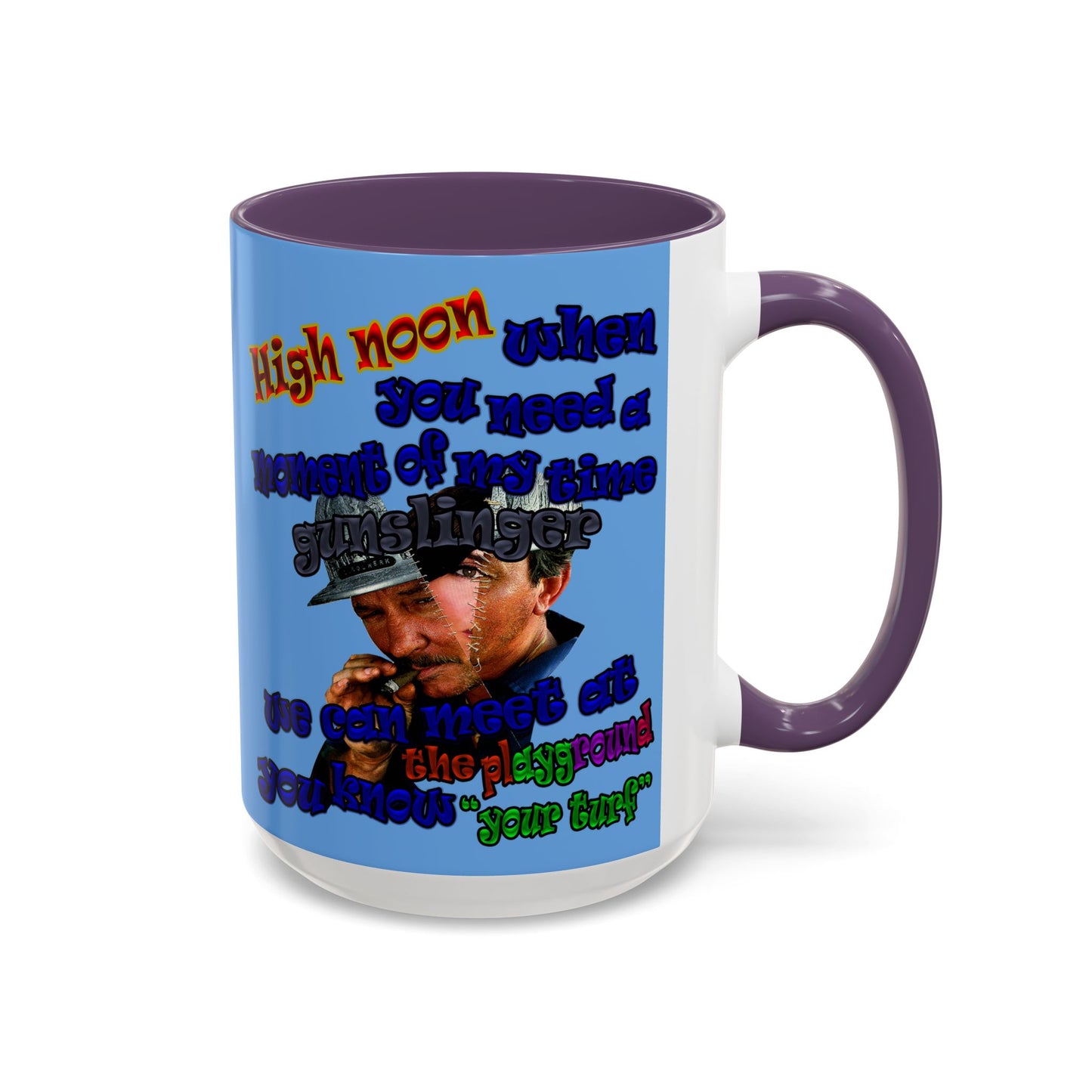 high noon - Accent Mug (light blue)