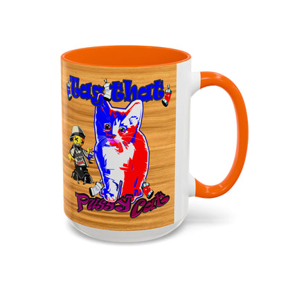 tag that - Accent Mug (butterscotch wood finish)