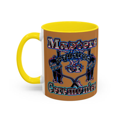 em cee squared - Accent Mug (light brown)