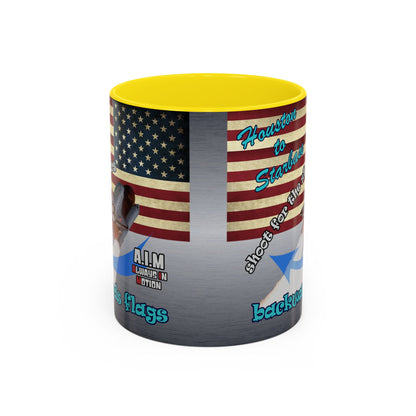 shoot for the stars - Accent Mug (brushed nickel)