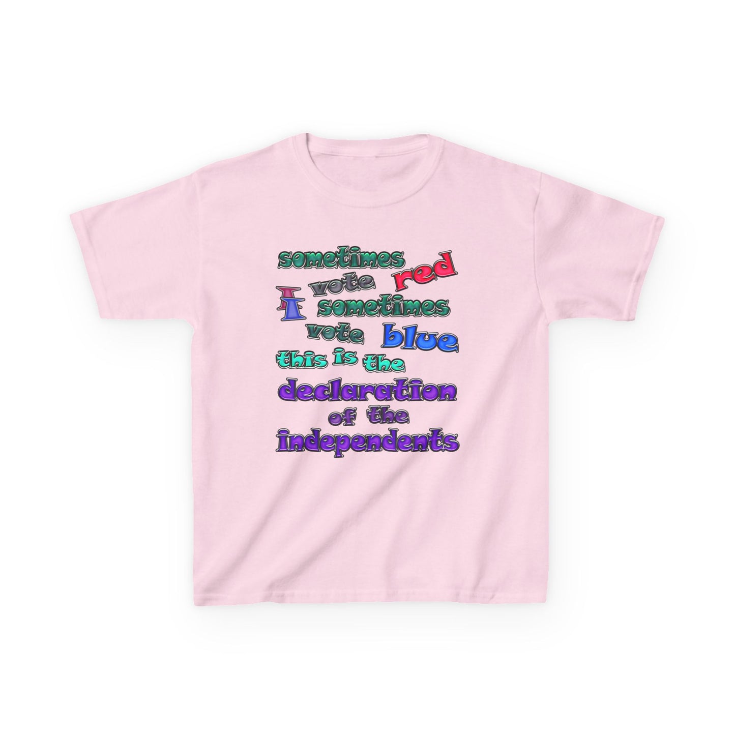 declaration of the independents - Kids Heavy Cotton™ Tee