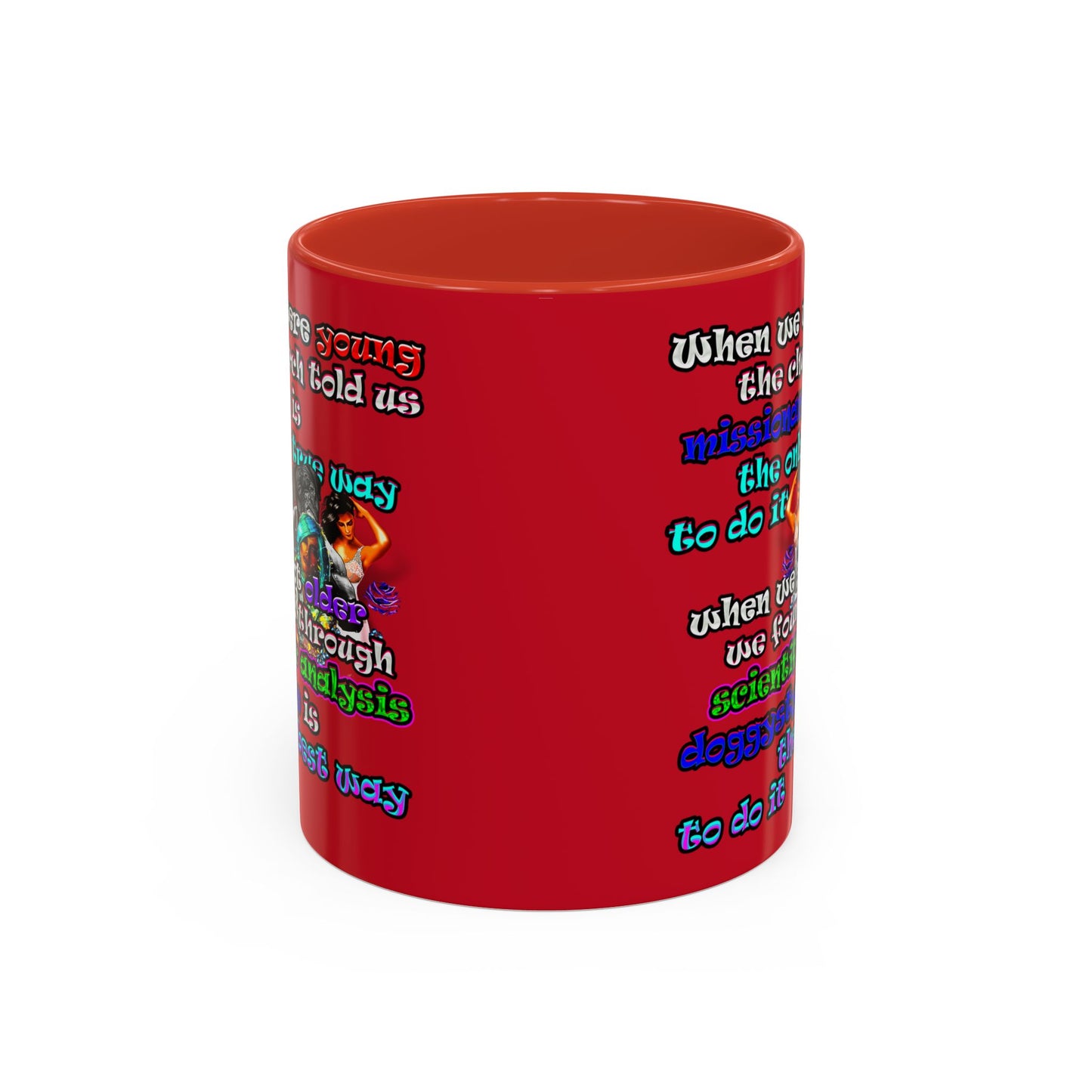 doggystyle - Accent Mug (dark red)