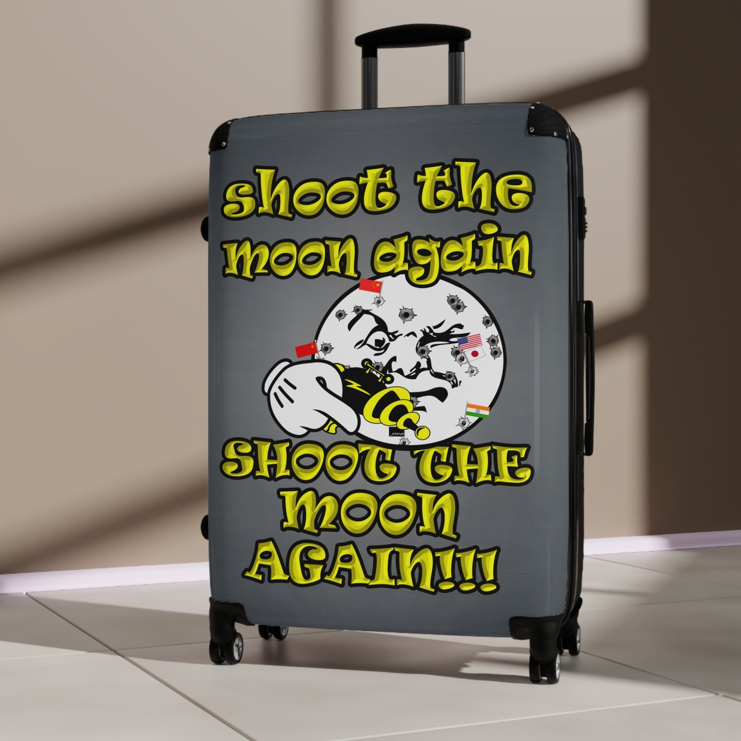 shoot the moon again - Suitcase (grey-light grey)