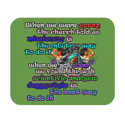 doggystyle - Mouse Pad (Rectangle) (green)