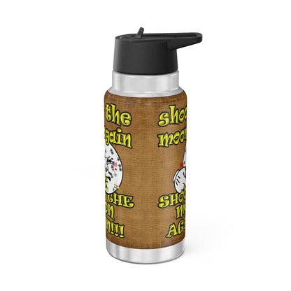 shoot the moon again - Gator Tumbler, 32oz  (brown papyrus)