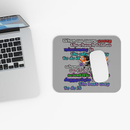doggystyle - Mouse Pad (Rectangle) (light grey)