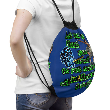 og - Drawstring Bag (dark blue)