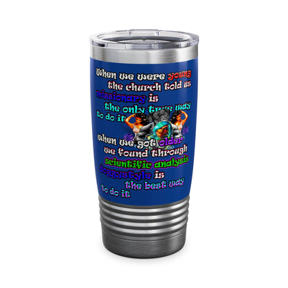 doggystyle - Ringneck Tumbler, 20oz (dark blue)