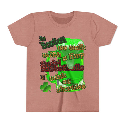 celtics logo - Youth Short Sleeve Tee