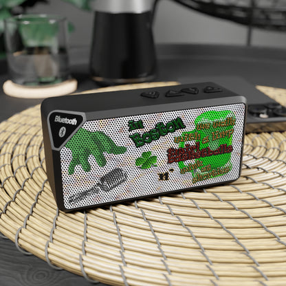 celtics logo - Jabba Bluetooth Speaker (white marble)