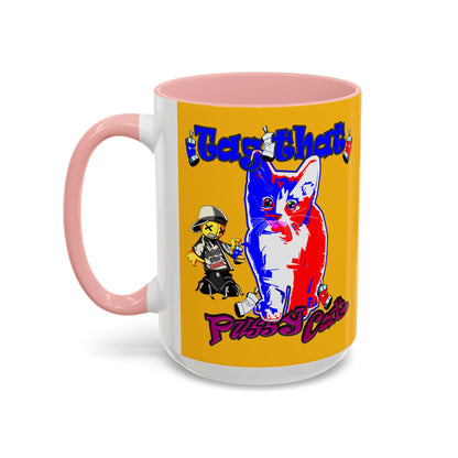 tag that - Accent Mug (yellow)
