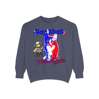 tag that - Unisex Garment-Dyed Sweatshirt