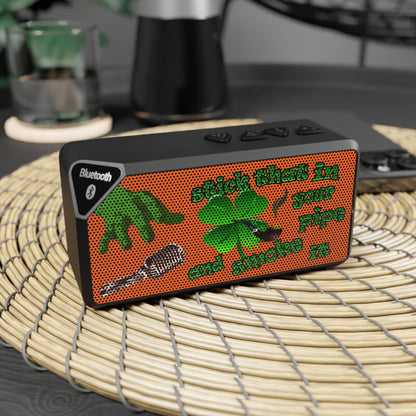 stick that in your pipe and smoke it - Jabba Bluetooth Speaker (orange)