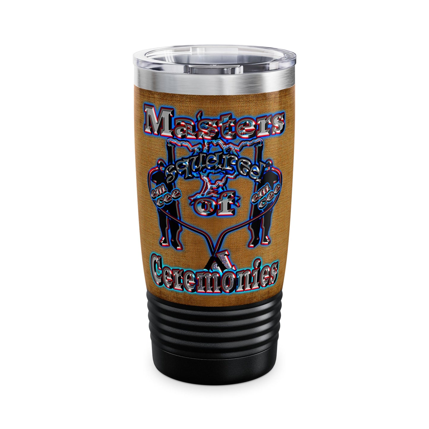 em cee squared - Ringneck Tumbler, 20oz (brown papyrus)