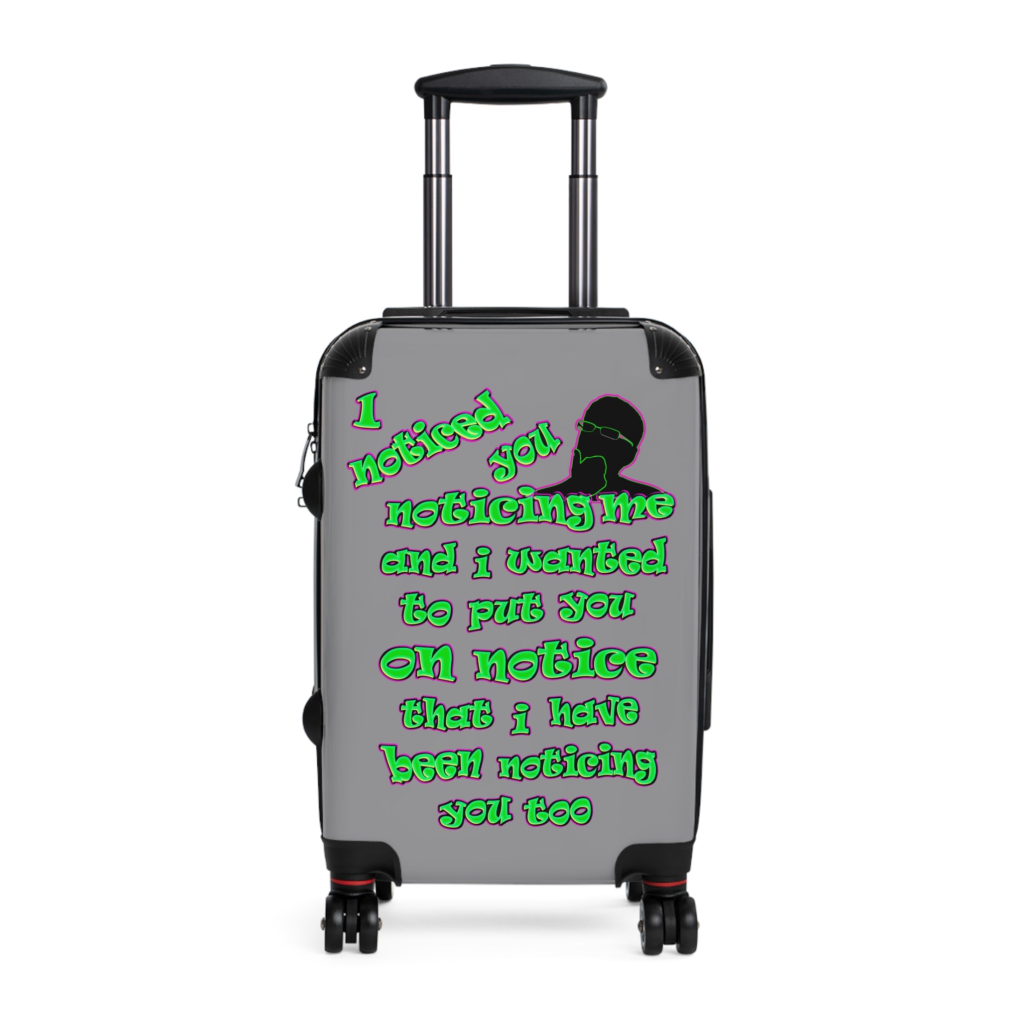 noticed you noticing - Suitcase (grey)