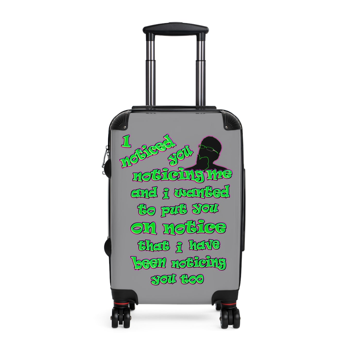 noticed you noticing - Suitcase (grey)