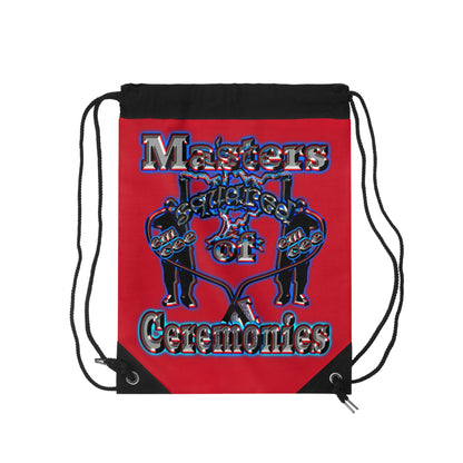 em cee squared - Drawstring Bag (dark red)
