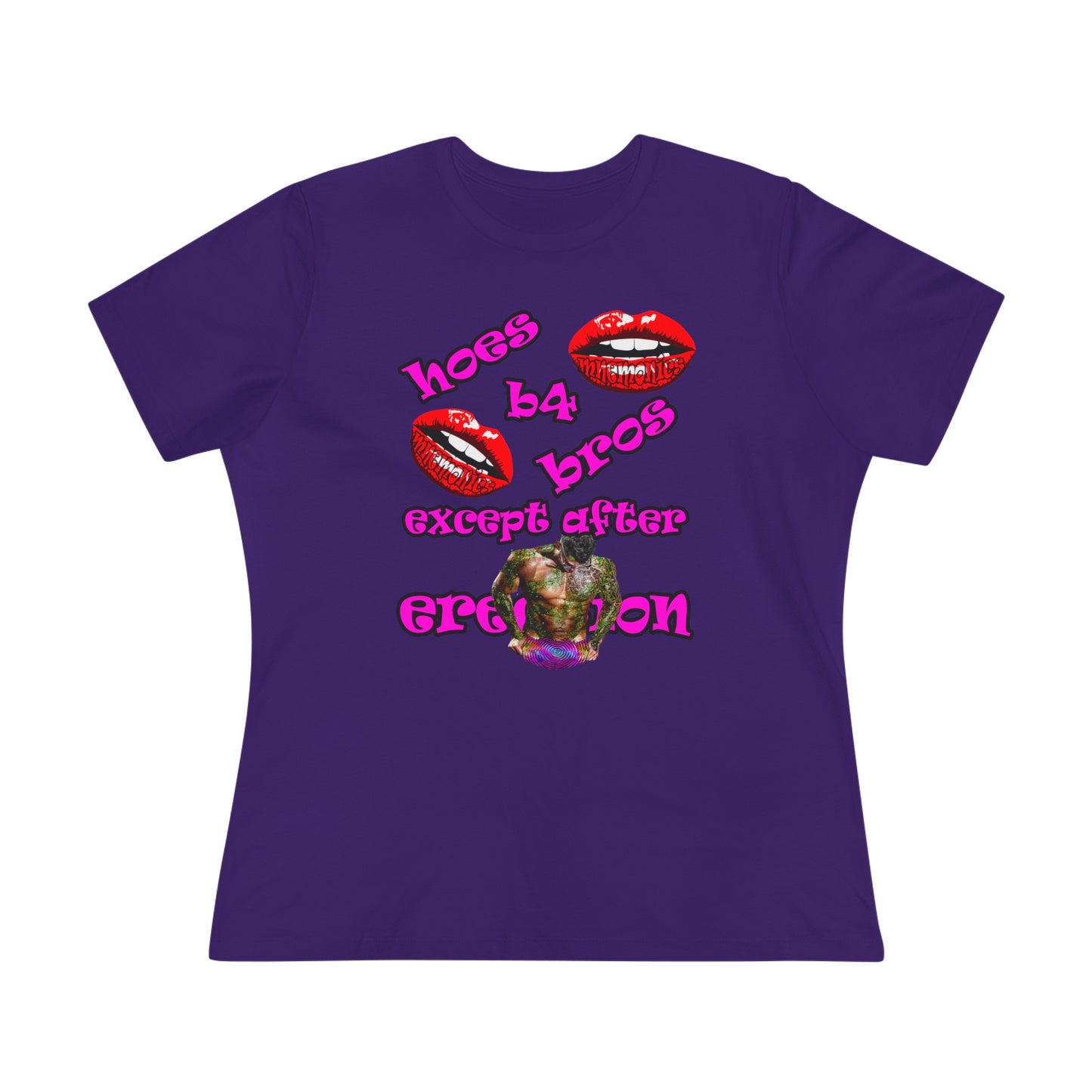 hoes b4 bros - Women's Premium Tee