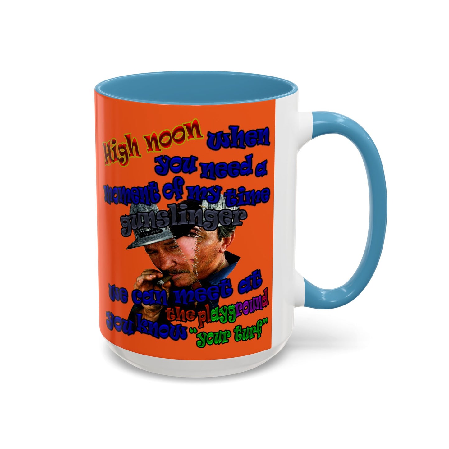 high noon - Accent Mug (orange)