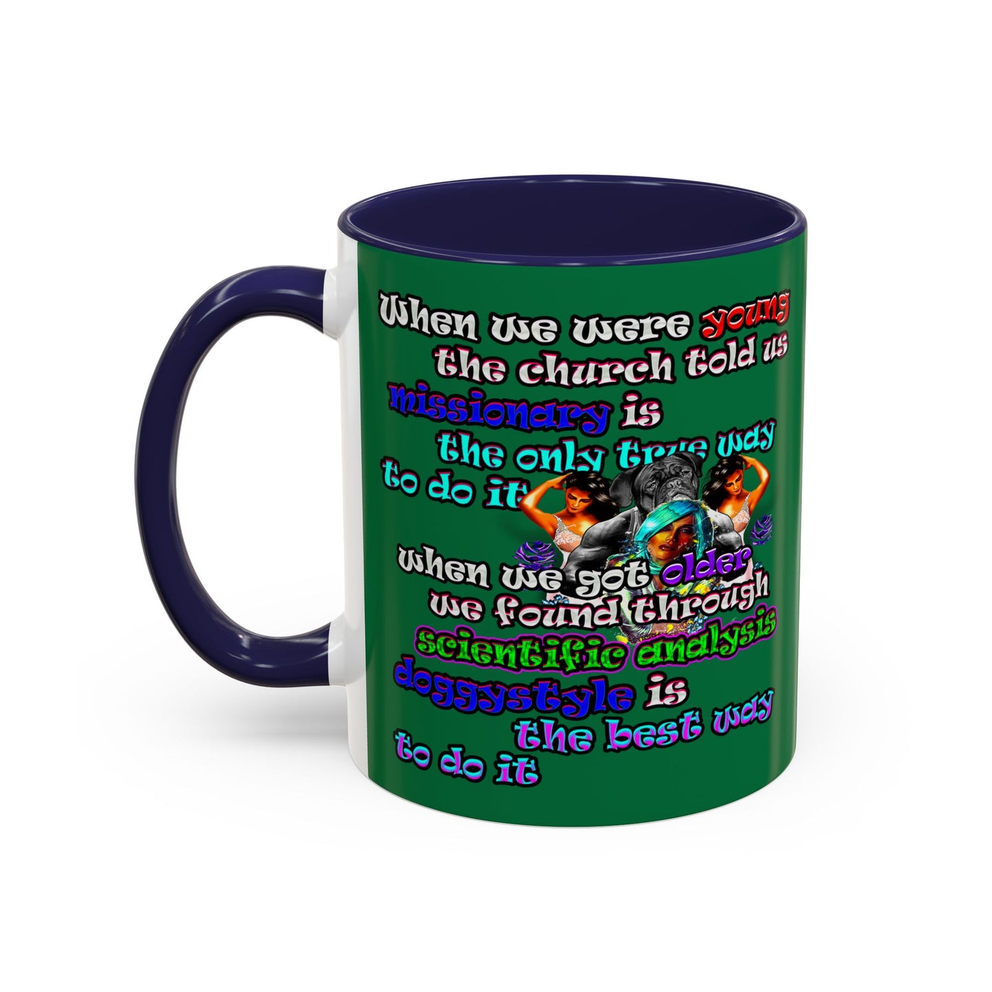 doggystyle - Accent Mug (dark green)
