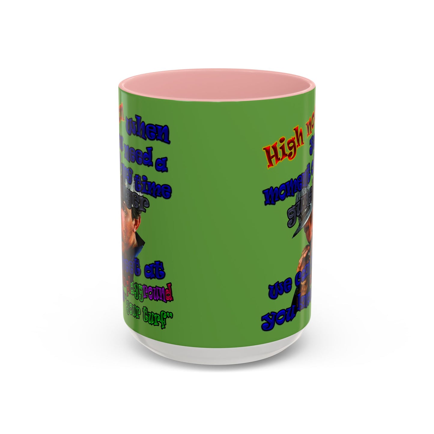high noon - Accent Mug (green)