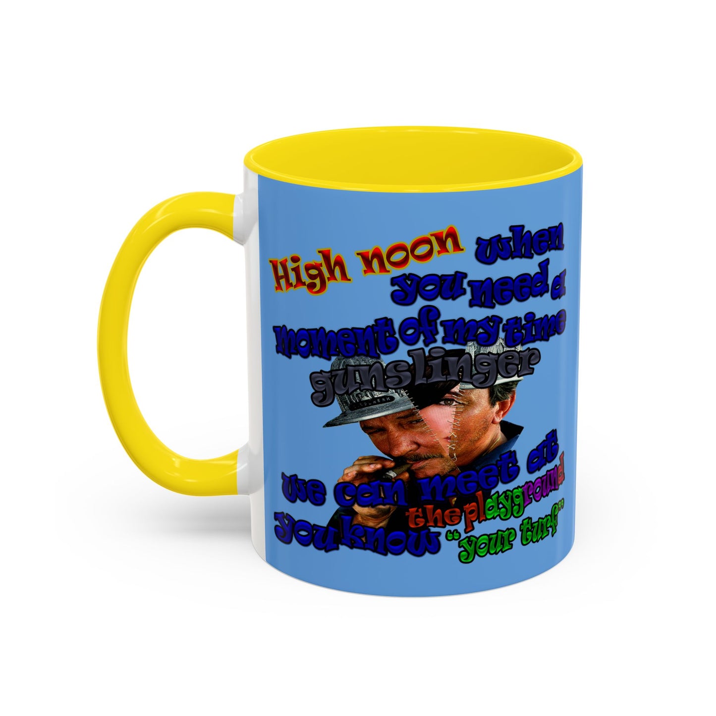 high noon - Accent Mug (light blue)