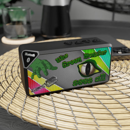green monster - Jabba Bluetooth Speaker (rainbow split)