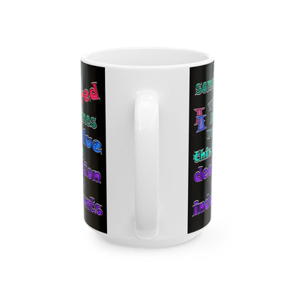 declaration of the independents - White Mug (black)