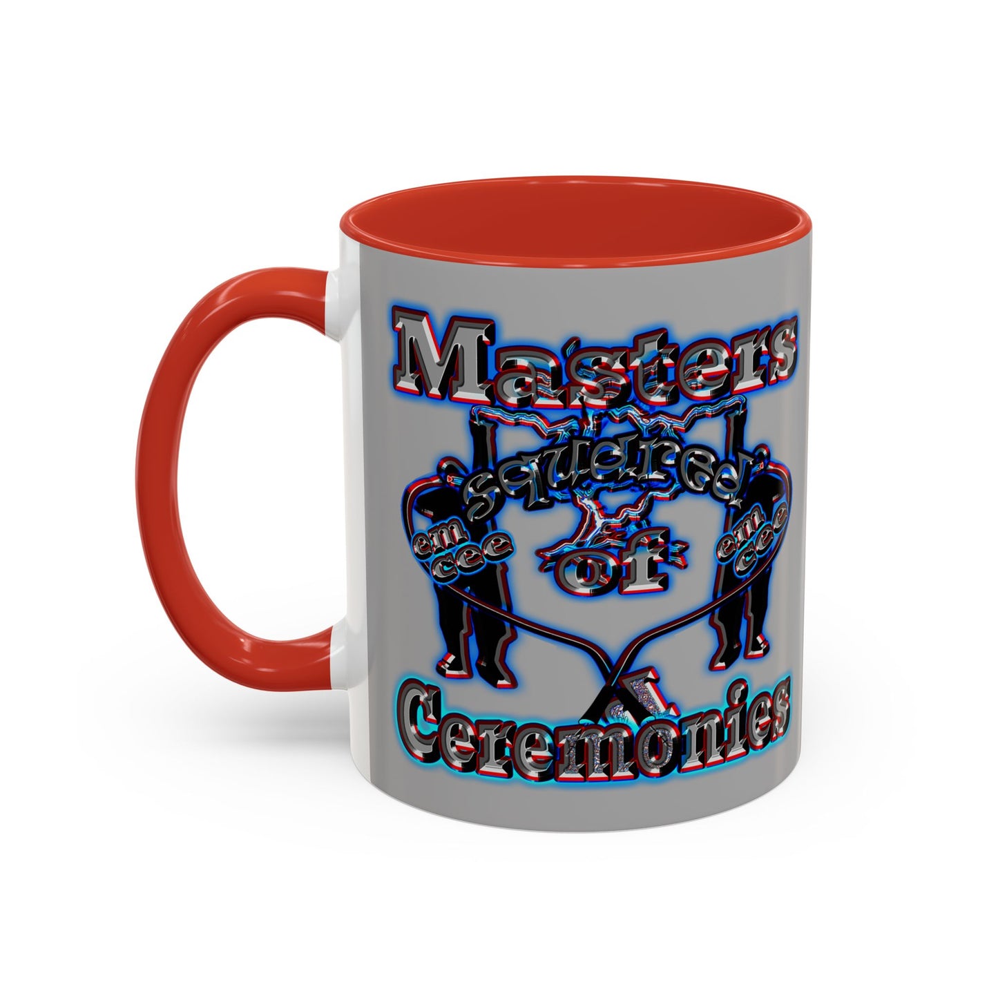 em cee squared - Accent Mug (light grey)