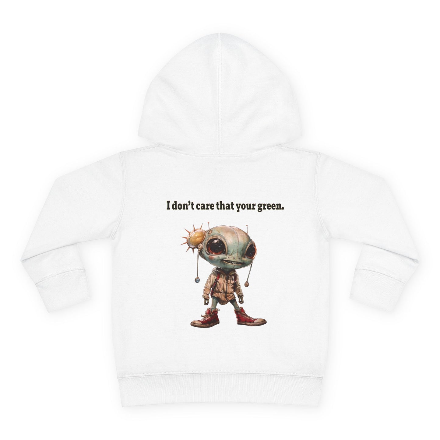 I don't care that your grey - Toddler Pullover Fleece Hoodie
