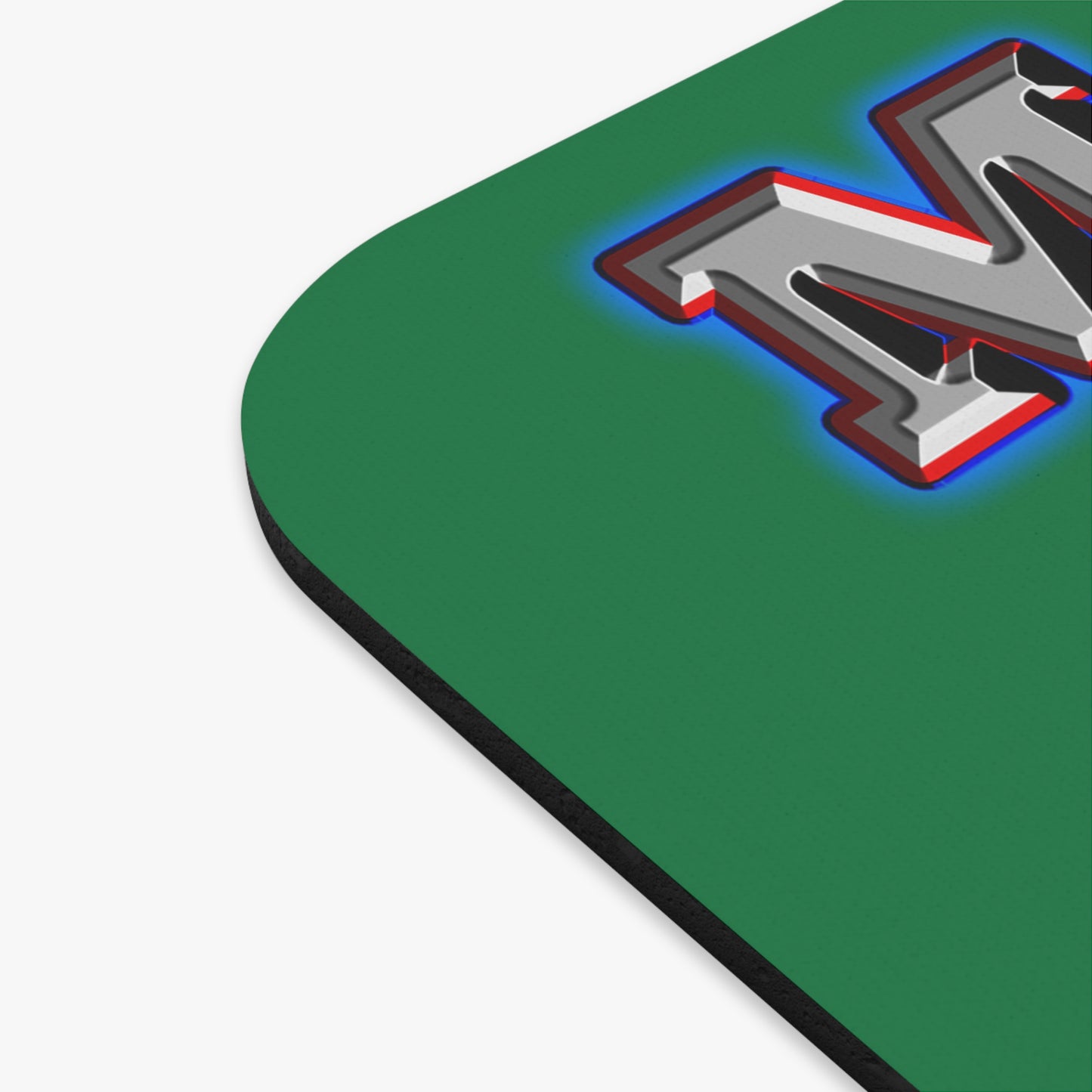 em cee squared - Mouse Pad (Rectangle) (dark green)