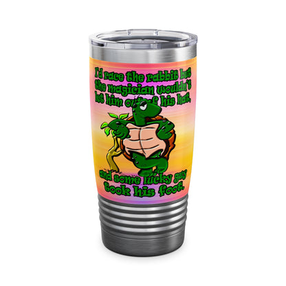 turtle race - Ringneck Tumbler, 20oz (color blur)