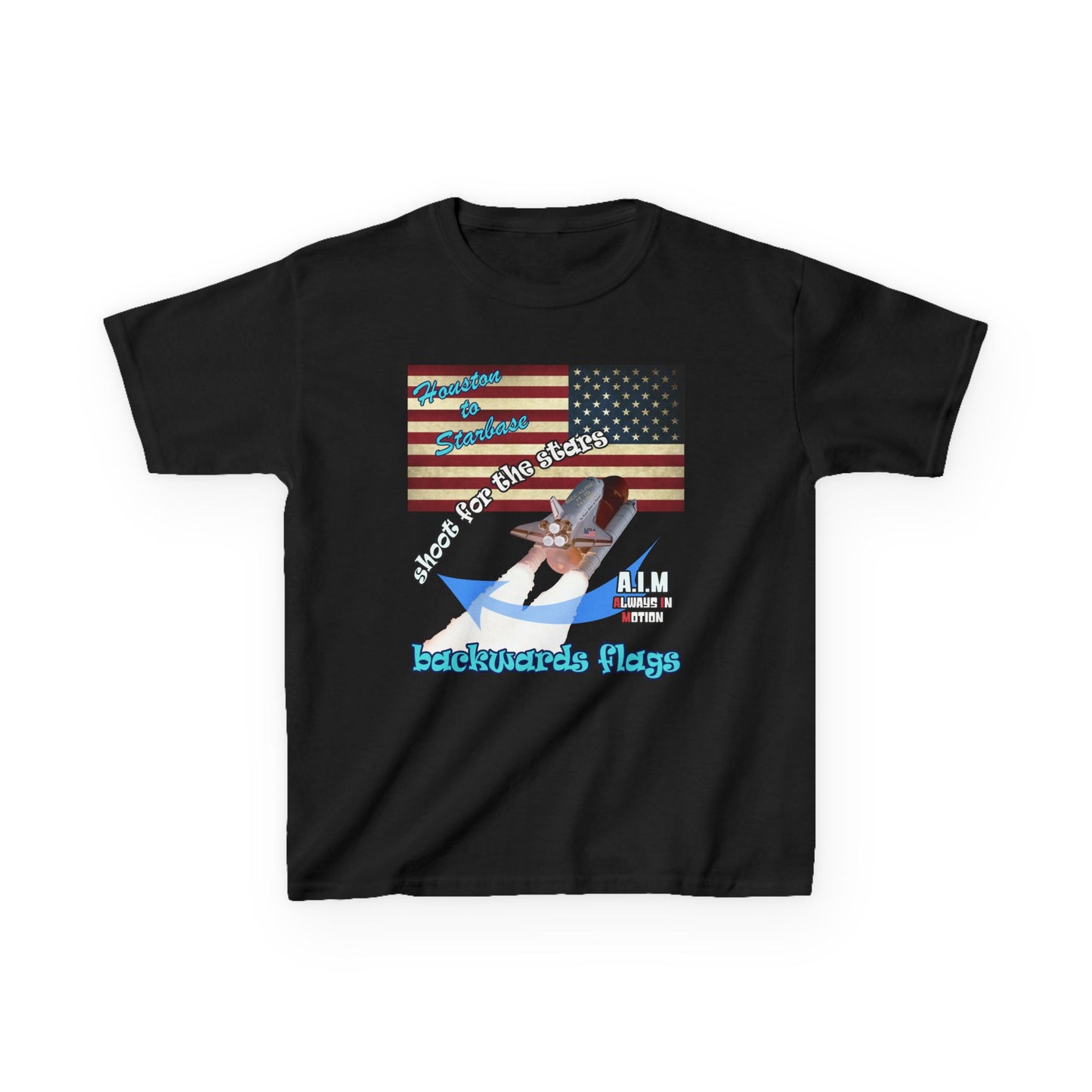 shoot for the stars - Kids Heavy Cotton™ Tee