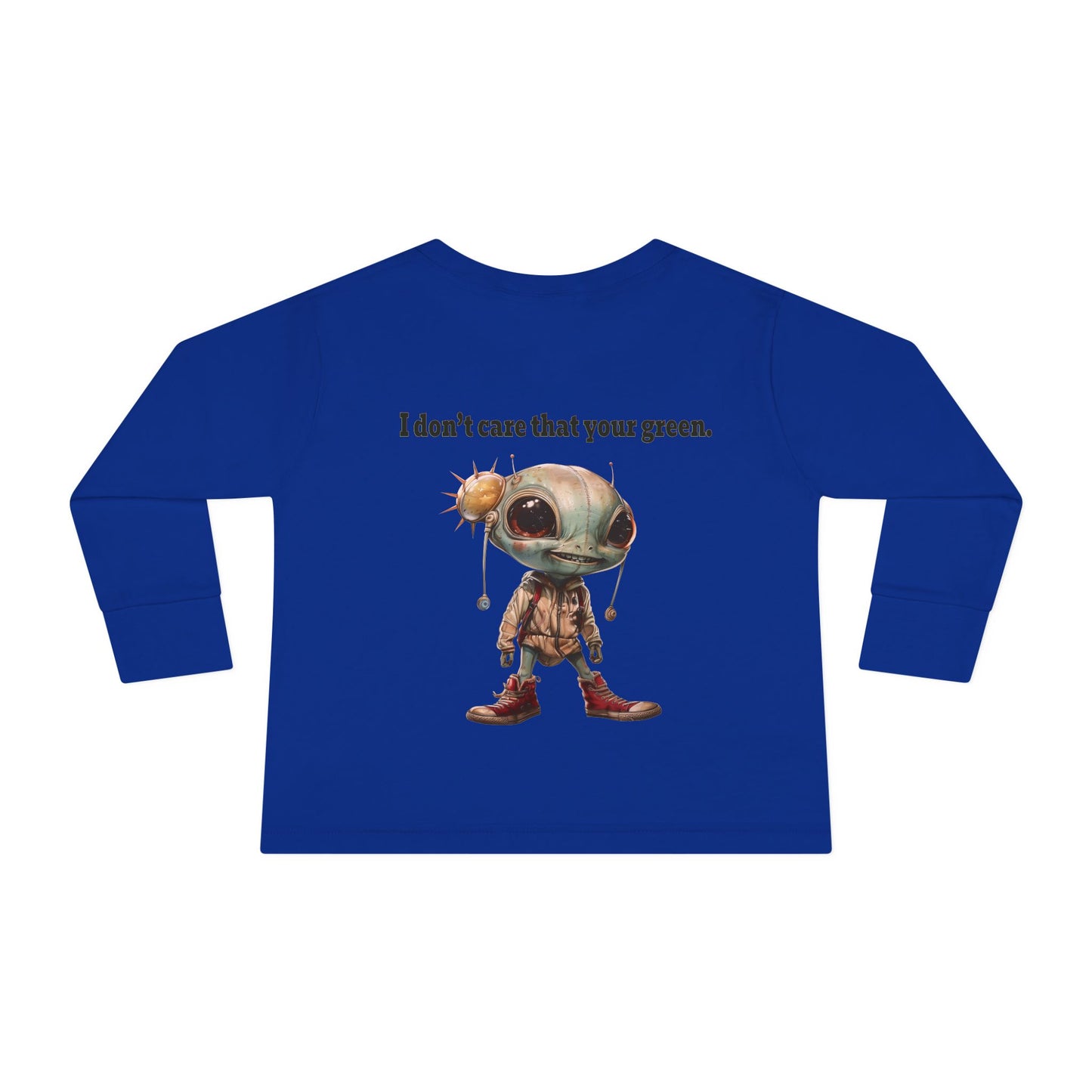 I don't care that your grey - Toddler Long Sleeve Tee