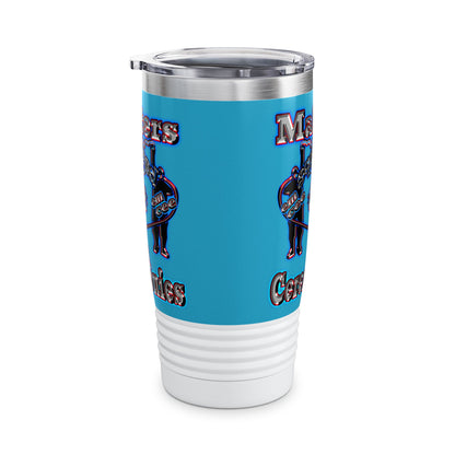 em cee squared - Ringneck Tumbler, 20oz (turquoise)