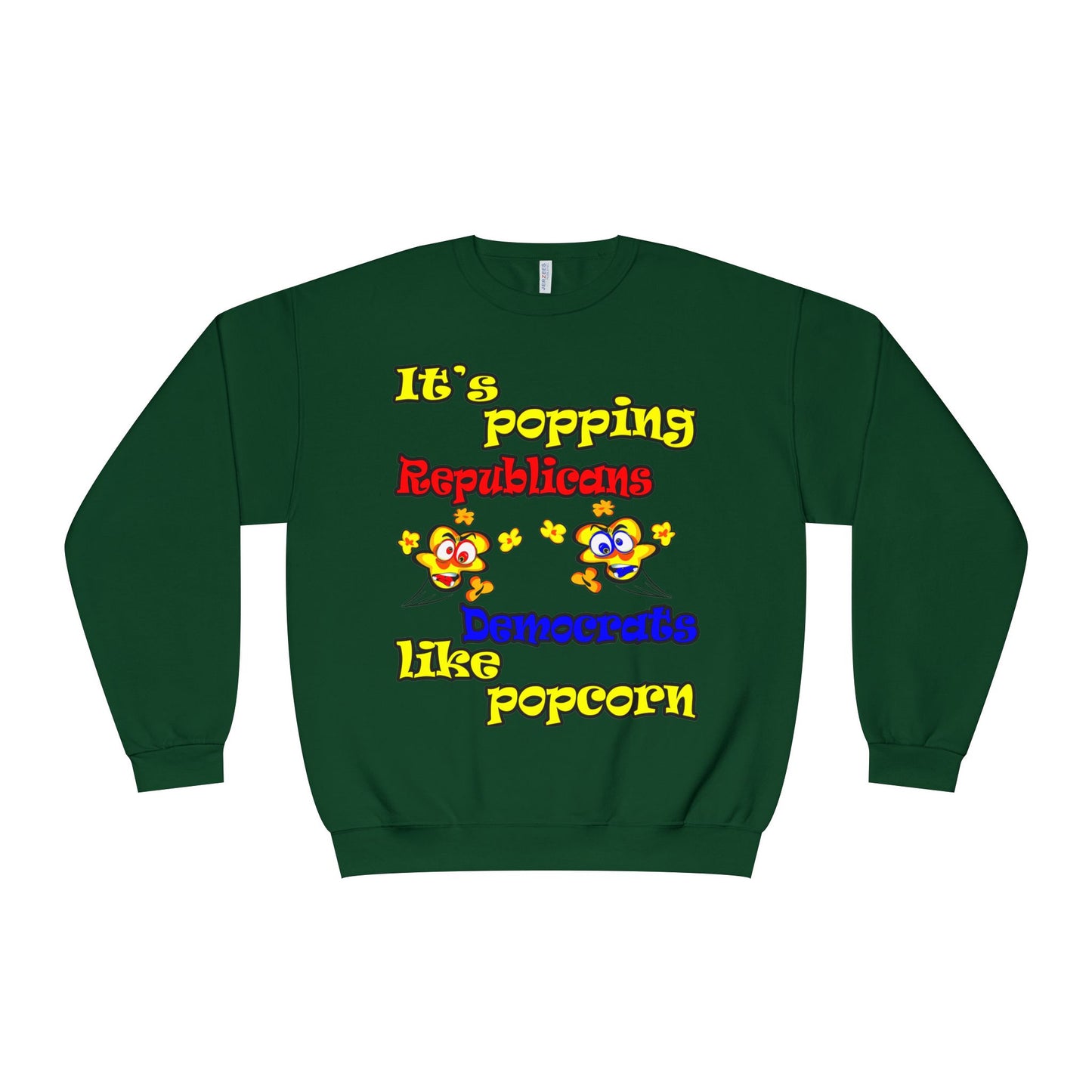 popping like popcorn - Unisex NuBlend® Crewneck Sweatshirt