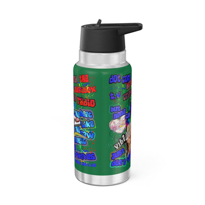 drop the beat - Gator Tumbler, 32oz (dark green)