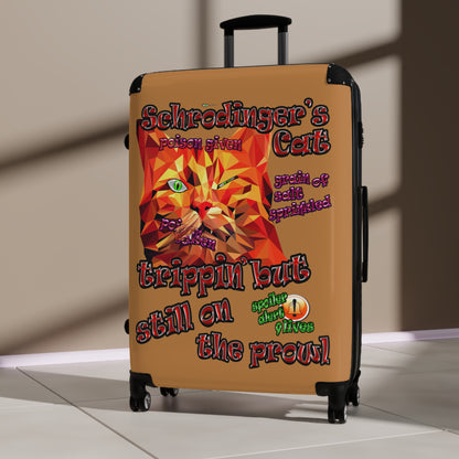 schrodinger's cat - Suitcase (light brown)