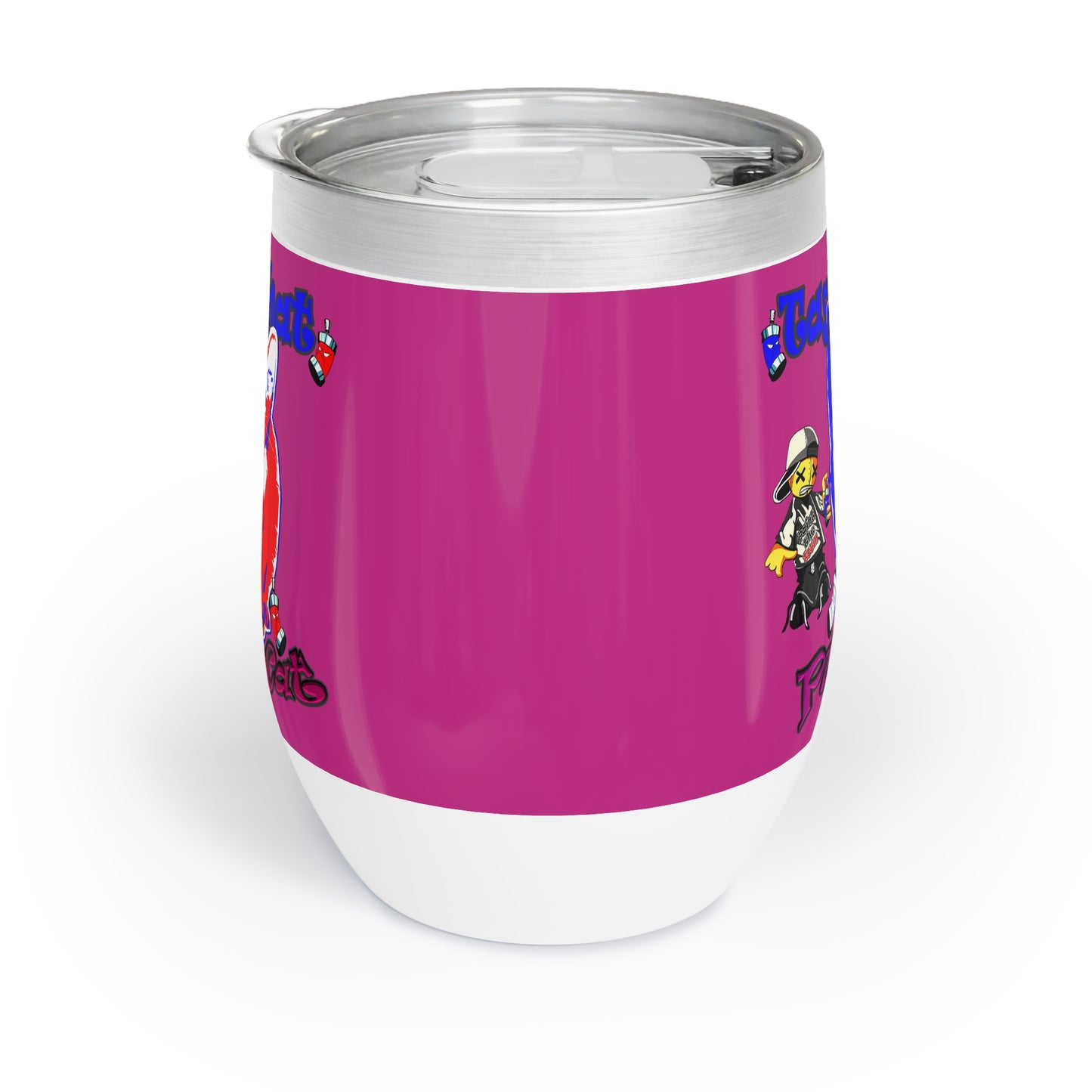 tag that - Chill Wine Tumbler (pink)