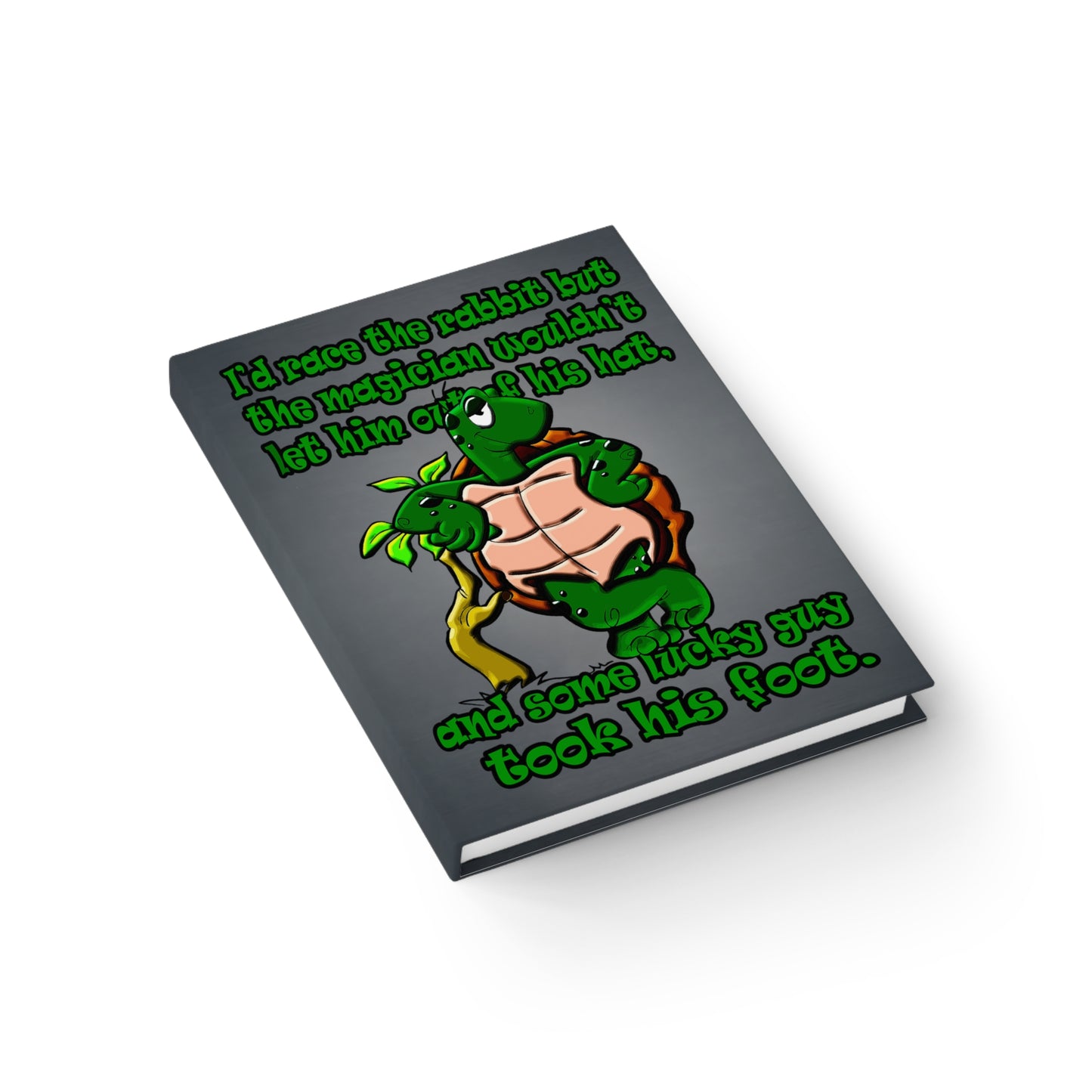 turtle race - journal-blank (grey-light grey)